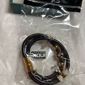 Black and Gold Bracelet